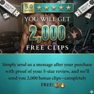 The Faceless Physique: 600+ Luxury Men’s Fitness Reel Vault (MRR/PLR)