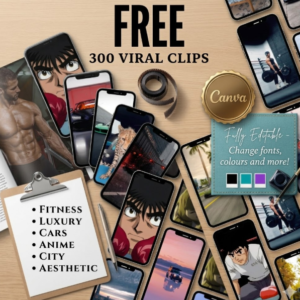 The Faceless Physique: 600+ Luxury Men’s Fitness Reel Vault (MRR/PLR)