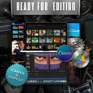 The Faceless Physique: 600+ Luxury Men’s Fitness Reel Vault (MRR/PLR)