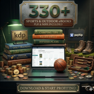 The Outdoor Explorer Vault: 330+ Sports & Adventure PLR eBooks