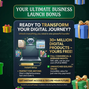 12M+ Mega eBook & Course Library: Full Resell Rights