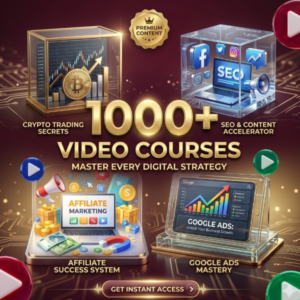 1,000+ Ready-to-Profit Digital Courses [PLR/MRR]