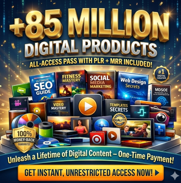 85M+ Professional Digital Assets Ready to Rebrand and Resell