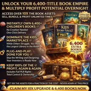 Kids Story Vault Pro: 6,400+ Books with Resell Rights