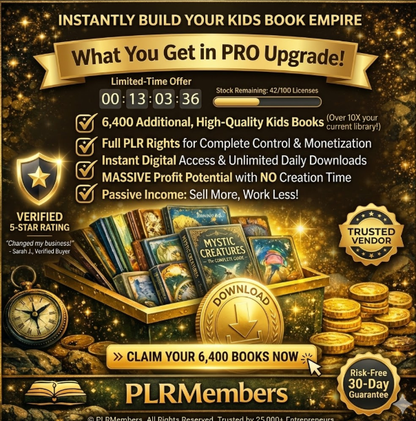 Kids Story Vault Pro: 6,400+ Books with Resell Rights - Image 3