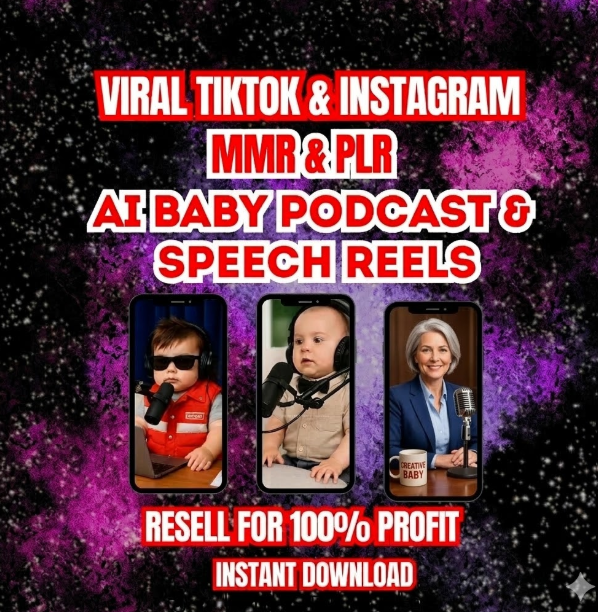 300 AI Baby Podcast Reels – Viral Content Bundle - Image 3