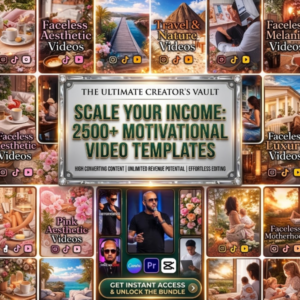 100K+ AI Viral Reels Vault | PLR & MRR Master Bundle
