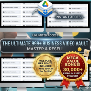999+ Digital Product Mastery Bundle: PLR & MRR Library