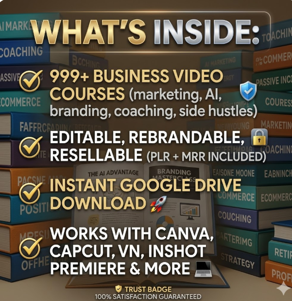 999+ Digital Product Mastery Bundle: PLR & MRR Library - Image 3