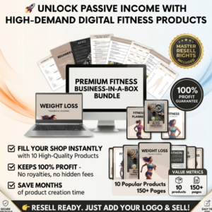 All-In-One Health & Fitness PLR/MRR Resell Kit