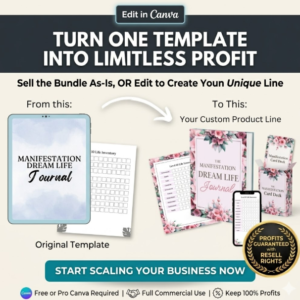 Canva Planner Mega Bundle – 10,500 Templates (PLR/MRR)