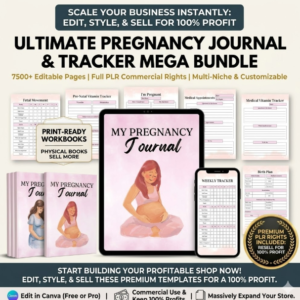Canva Planner Mega Bundle – 10,500 Templates (PLR/MRR)