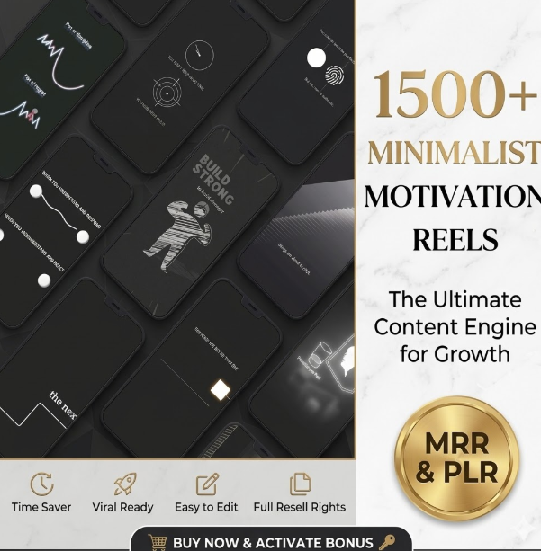 1500+ Viral Animated Motivational Reels (PLR/MRR) - Image 3