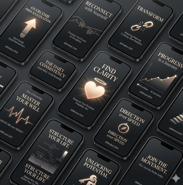 1600+ Minimalist Motivation Reels | Viral Faceless Content (MRR/PLR) - Image 4