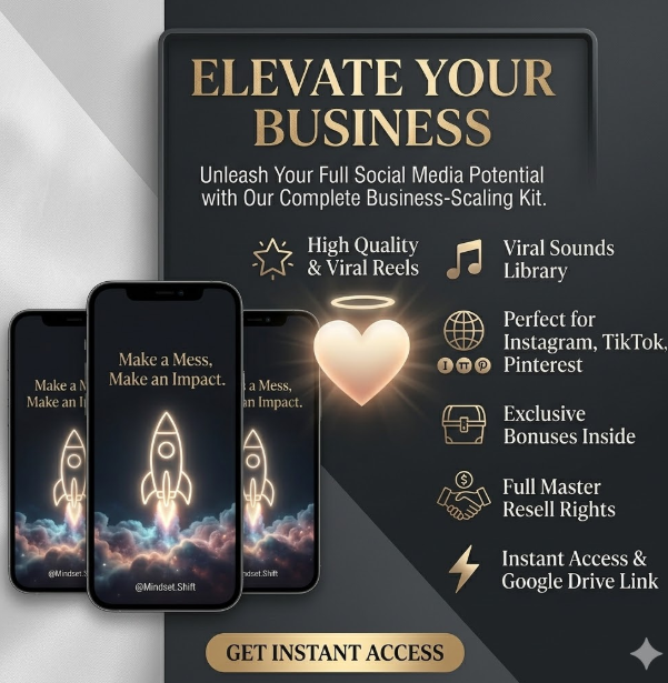 1600+ Minimalist Motivation Reels | Viral Faceless Content (MRR/PLR) - Image 2