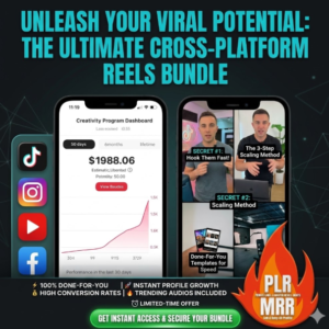 500+ Animated Motivation Videos Pack – Social Media Content Bundle with PLR/MRR License