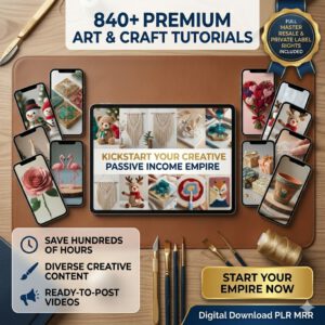 Done-For-You 4000+ Craft & DIY Reels | PLR + MRR | Grow Your Page Fast