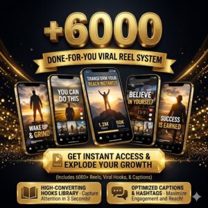 6000+ Short Viral Motivation Videos (PLR/MRR) — Build Authority & Scale Your Digital Brand Fast