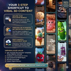 Ultimate Viral Reels Pack: 1200+ AI Talking Object Videos (PLR/MRR) — Post & Profit